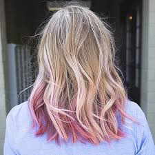 How do i turn pink hair blonde? Sitting Pretty Pink Hair Dye Dyed Blonde Hair Pink Blonde Hair