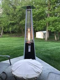Proceeds will go toward expenses. Coronado Brushed Bronze Pyramid Flame Patio Heater Fire Sense