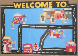 Learning And Teaching With Preschoolers Our Community Art Community Art Preschool Classroom Themes