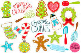 Christmas cookie platter clip art | plate of christmas cookies clipart cookies clip art cake ideas. Christmas Cookie Clipart Pre Designed Photoshop Graphics Creative Market