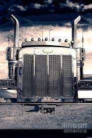 Peterbilt Photograph Stormy Night Peterbilt By Randy Harris Peterbilt Peterbilt Trucks Big Trucks
