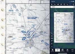Paper Vfr Approach Chart As Gps Moving Map Konkludenz Blog