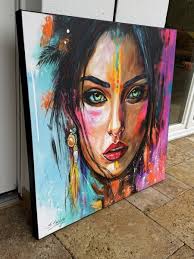 Surya Painting by Sabrina Seck