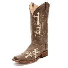 Free shipping & lowest prices guaranteed for over 20,000 styles & 11,000,000 items. Circle G Womens Embroidered Cross Square Toe Cowboy Boots Brown