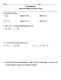 An outline of learning goals, key ideas, pacing suggestions, and more! 5th Grade Engageny Eureka Math Module 3 Topic D Quiz Review By Suzanne Osborne