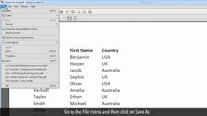 When you embed a pdf file in excel, it is inserted as an object that sits above the worksheet cells. How To Convert Pdf To Excel Youtube