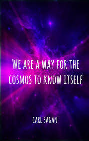 We Are A Way For The Universe To Know Itself Pin By Stephanie Girolami James On Wisdom Inspirational Words Cosmos Me Quotes