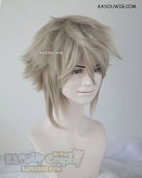Kasou Wig Fire Emblem Fates Male Avatar Corrin Flaxen Sand Blonde Layered Cosplay Wig Wigs Kawaii Hairstyles Blonde Layers