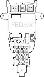 To make sure/figure out i need buy new one. 90 93 Honda Accord Fuse Diagram