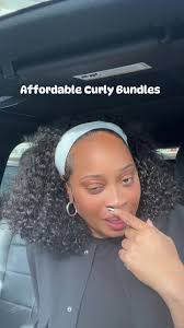 Affordable Burmese Curly Hair Bundles for Quick Weave