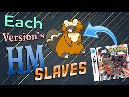 The Best Hm Slaves For Each Version Of Pokemon Youtube