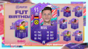 Reus's dribbling is top tier. Starker Marco Reus In Fifa 21 Losung Der Fut Birthday Sbc