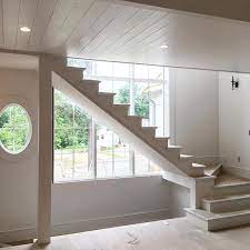 Love A Giant Window In Front Of A Stair Coming Soon A Shot Of The Fabulous Chandelier Emoryr Selected That Hangs Above The Stair R Home Styles Stairs House