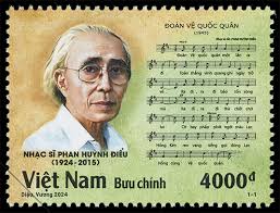 Giới thiệu bộ tem “Kỷ niệm 100 năm sinh nhạc sĩ Phan Huỳnh Điểu  (1924-2015)”