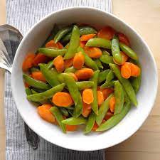 Pea Pod Carrot Medley Recipe Snap Peas Recipe Sugar Snap Pea Recipe Ginger Recipes