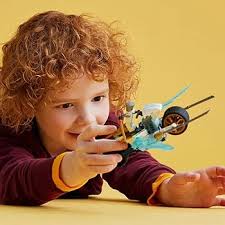 LEGO NINJAGO Zane's Ice Motorcycle Ninja Toy Set 71816: Buy Online at Best  Price in Egypt