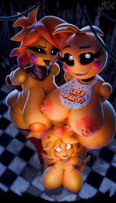 five nights at freddys, fnia, chica (cally3d), chiku, chiku (cryptia) - R34  Vault