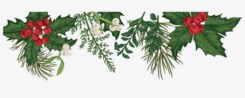 Christmas garland super wide panorama banner with sparkle shiny glitter golden background and red gold. Christmas Greenery Png Picture Royalty Free Stock First Sunday After Christmas 2017 Free Transparent Png Download Pngkey