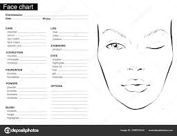 Women Face Chart In Black And White Stock Photo Matsiash