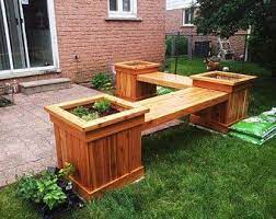 Hexagon Tree Bench Plans Digital Format Patio Furniture Etsy Woodcraftwoodworkingplans Diy Outdoor Furniture Diy Shed Planter Bench