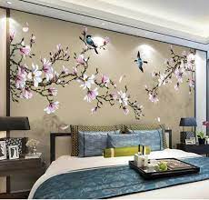 Maybe you would like to learn more about one of these? Customized Large Scale Murals New Chinese Style Magnolia Flowers And Birds Brown Background Wallpaper In 2021 Wall Decals Living Room Modern Wall Decor Wall Painting Flowers