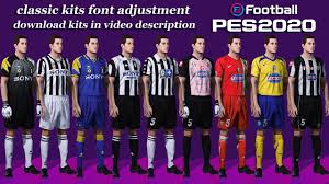 Open and select dp in dpfilelist generator; Juventus Classic Kits Pes 2021 And Pes2020 Font Adjustment Guide Ps4 Pes 20 Youtube
