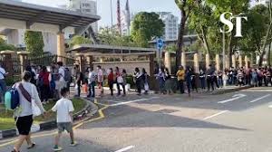 Malaysian embassies around the world. Queue At Malaysian High Commission In Singapore At Around 8am On Friday March 19 Youtube