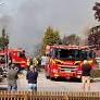 Major Row House Fire in Arboga Leads to Hospitalizations and Large-Scale Emergency Response