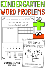 These Kindergarten Word Problems Contain 30 Addition And Subtraction Problems Within 10 Math Word Problems Word Problems Kindergarten Word Problem Worksheets