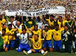 Este arquivo abrange todos os para os jogos realizados em ou após 1994, considero os jogos das seleções pricipal, olímpica e. 25 Anos Do Tetra Por Onde Anda A Faixa Em Homenagem A Senna Que A Selecao Exibiu