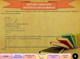 Tentukan himpunan penyelesaian untuk spldv berikut ini dengan carilah himpunan penyelesaian dari tiap spldv berikut ini dengan metode subtitusi. Sistem Persamaan Linier Dua Variabel Ppt Download