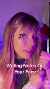 Asmr Anotações No Seu Rosto