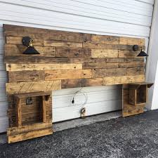 Knowing how big your rustic headboard should be in the end will help you determine how much material and supplies you'll need. Rustic Wood Headboard Distressed Headboard Reclaim Etsy Rustic Wood Headboard Rustic Headboard Rustic Furniture