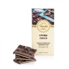 Un buon san valentino a tutti! Cioccolato Fondente Al Cocco 100g Venchi Cantina Di Bacco