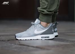 Nike Air Max Tavas Wolf Grey White Cool Grey White Nike Shoes Women Nike Shoes Roshe Stylish Sneakers