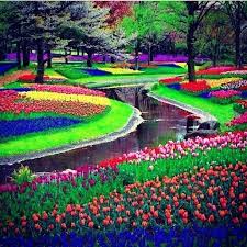 Keukenhof Garden Amsterdam Beautiful Places In The World Most Beautiful Places Beautiful Places