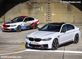 Bmw M5 Motogp Safety Car 2018 Poster Bmw M5 Coches Y Motocicletas Autos