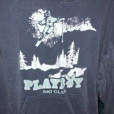 Playboy Tops Playboy By Pacsun Ski Club Hoodie Poshmark