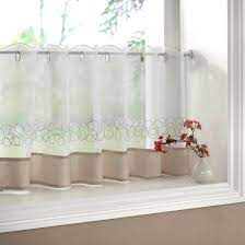 Kitchen Cafe Style Curtains For Kitchens Kitchen Drapery Ideas Sheer Half Window Curtains Kitchen Curtains Kitchen Net Curtains