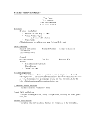A scholarship cv is a statement or record showing your qualifications, capabilities, and abilities when applying for the scholarship. Pin By Teresa Keele On Projects To Try College Resume Job Resume Samples High School Scholarships