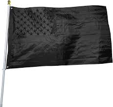 African americans and the american flag. All Black American Flag 3x5 Ft Us Flag Outdoor Flag