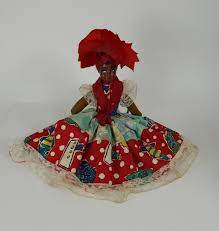 Vintage Brazilian Doll Hard Cast Head | eBay