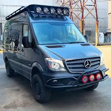 A Brand New Roambuilt Team Rider Rolled Out Of The Shop Today Welcome Brad Roambuilt Roambuiltsafarirack Roamb Sprinter Van Camper Sprinter Overland Truck