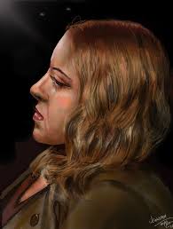 Well done to Tim and group for coping with the power outage. Many thanks to  Jennifer for sitting and giving us all this 'Caravaggio' lighting  challenge. (Digital procreate painting )