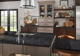 Granite countertops are a good way to modernize a kitchen. Black Quartz Countertops 9 Stunning Design Ideas For Your Home Hanstone Quartz