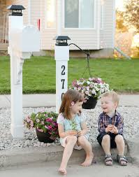 Functional metal birdhouse mailbox post box shabby chic primitive farmhouse. 51 Best House Number Design Ideas 2021 Guide