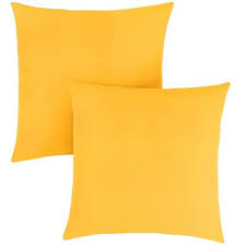 Pillow covers are slipcovers for cushions, throw pillows, euro pillows and more. Sunbrella 2pk Outdoor Throw Pillows Sunflower Yellow Target