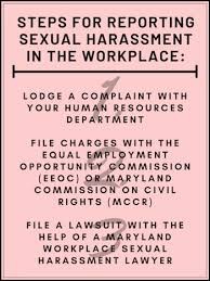 Maryland Workplace Sexual Harassment Lawyers