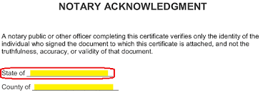 A notary public or other officer completing this certificate verifies only the identity of the individual who signed the document to which this certificate is attached, and not the truthfulness, accuracy, or validity of that document. Free Notary Acknowledgment Forms Word Pdf Eforms