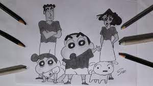 Shinchan Drawing Pencil Sketch Youtube Ballpoint pen fountain pen parker pen company. shinchan drawing pencil sketch